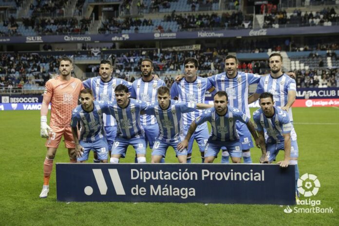 Once del Málaga ante el Alavés