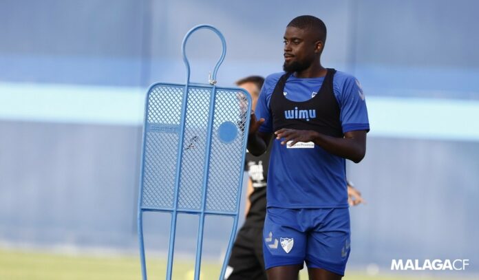 Alfred N'Diaye, en un entrenamiento en el Anexo | MCF