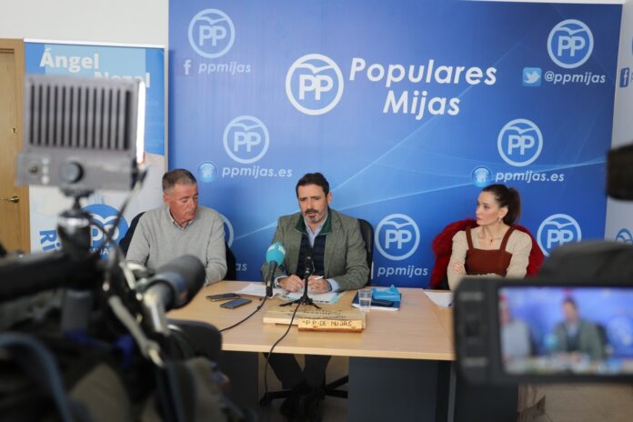 José Ramón Carmona durante el Comité de Campaña del PP de Málaga celebrado en Mijas