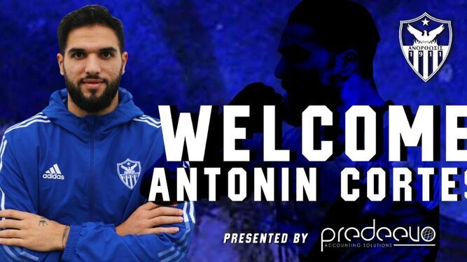 Antoñín, nuevo jugador del Anorthosis Famagusta