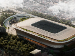 Recreación de la que podría ser la nueva Rosaleda