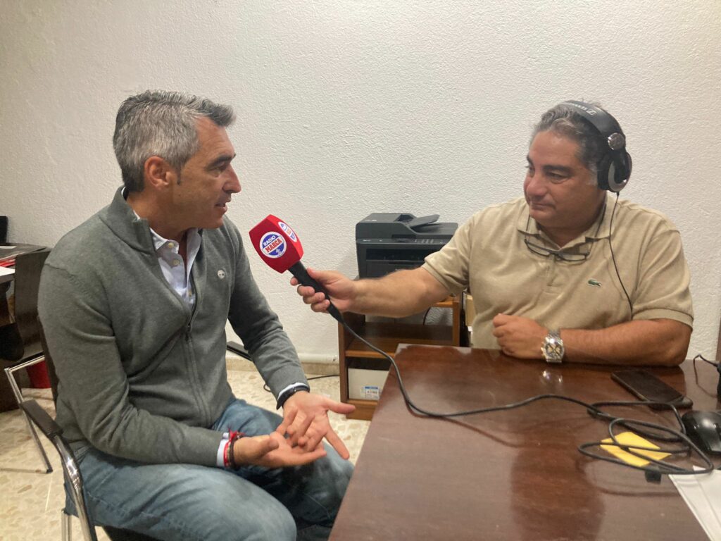 Antonio Jesús Merchán, director de Radio MARCA Málaga, entrevista a Víctor Navas 