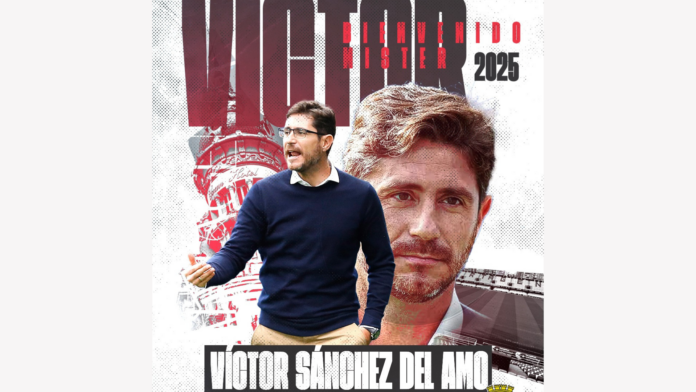 Víctor Sánchez del Amo vuelve a LaLiga, concretamente al Cartagena