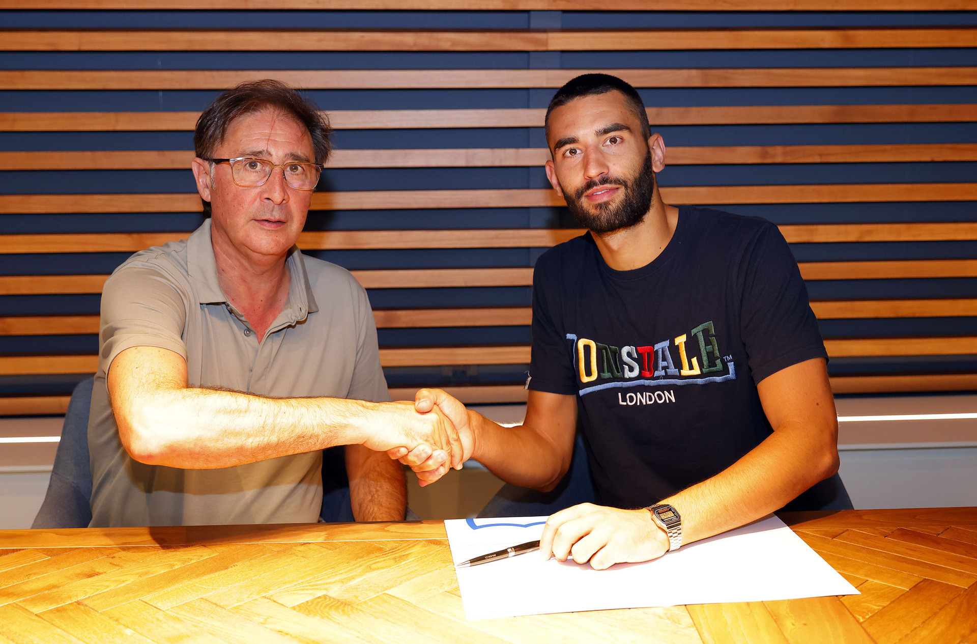 Galilea firma con el Málaga CF