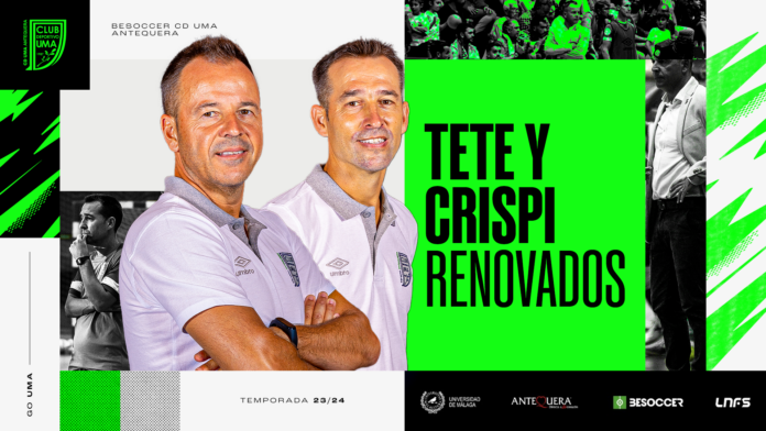 Tete y Crispi renuevan en el UMA Antequera