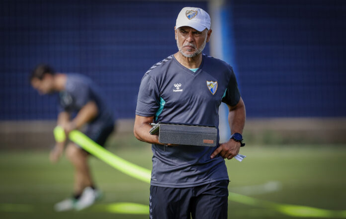 Pellicer entrena al Málaga en La Federación