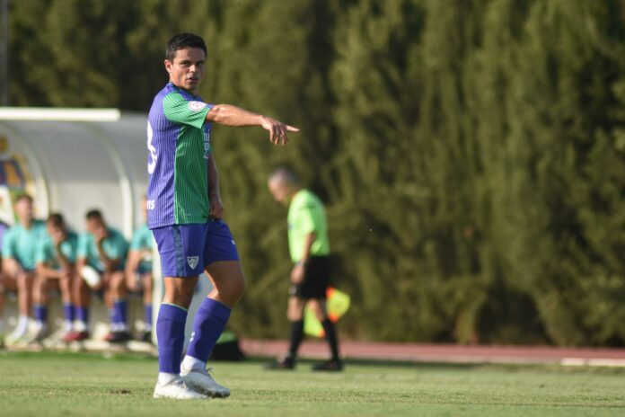 Luca Sangalli en su debut de pretemporada ante el Marbella | Javier Díaz