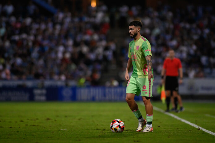 Dani Sánchez, titular en el Recre-Málaga | Javier Díaz