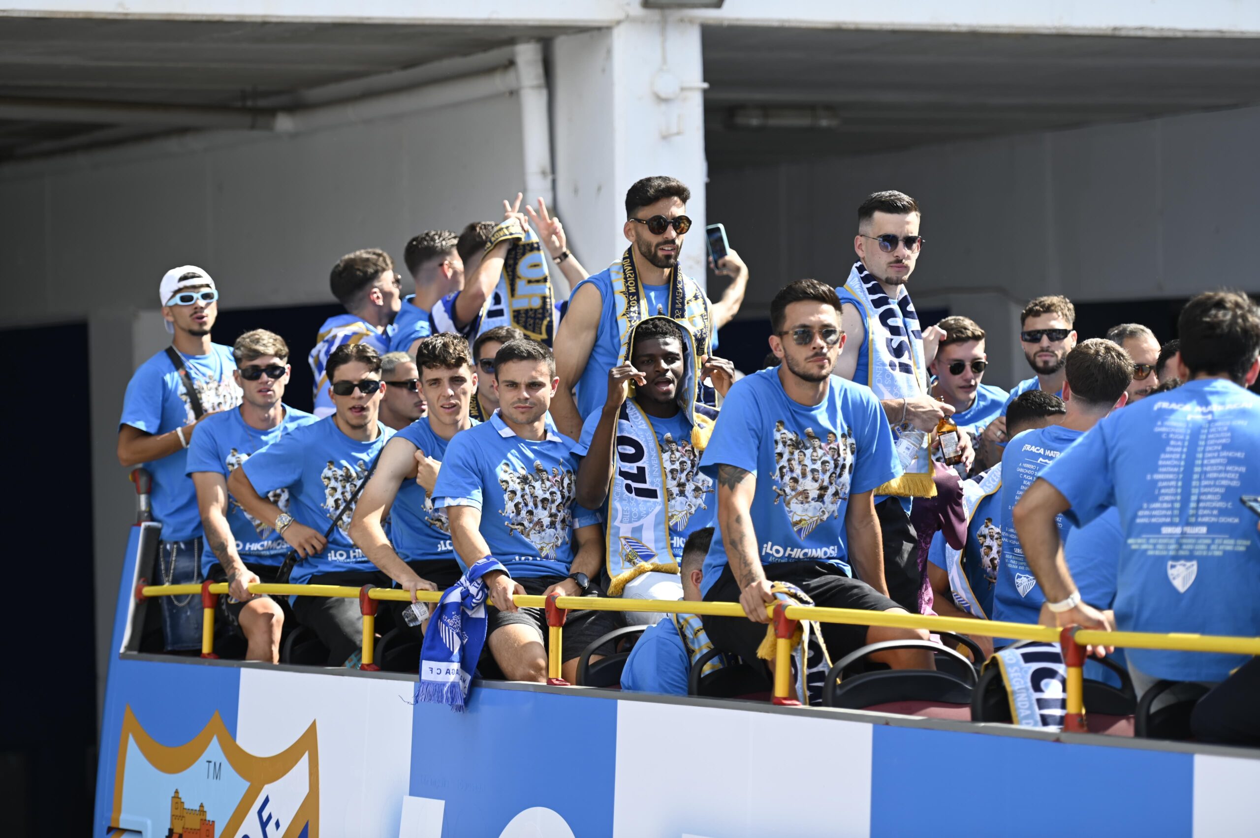 El Málaga CF anuncia su itinerario para la celebración del ascenso