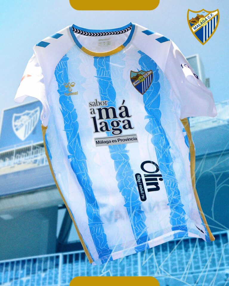 Esta es la nueva camiseta del Málaga CF para la temporada 2024/2025