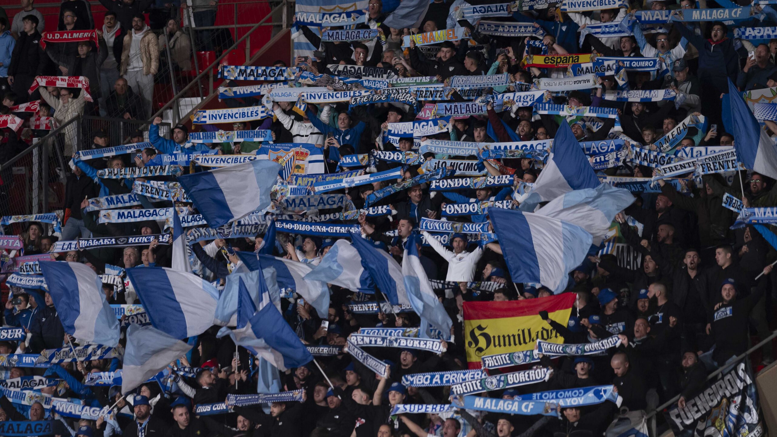 Entradas Cádiz CF - Málaga CF: Sorteo para un nuevo desplazamiento malaguista