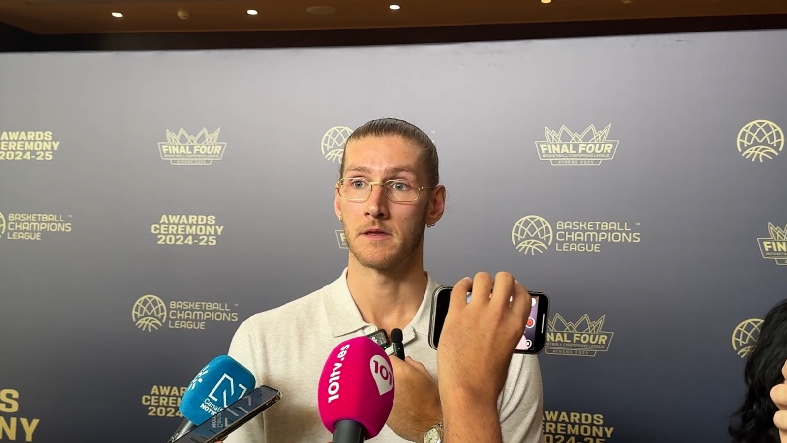 Osetkowski, tras su mejor quinteto: