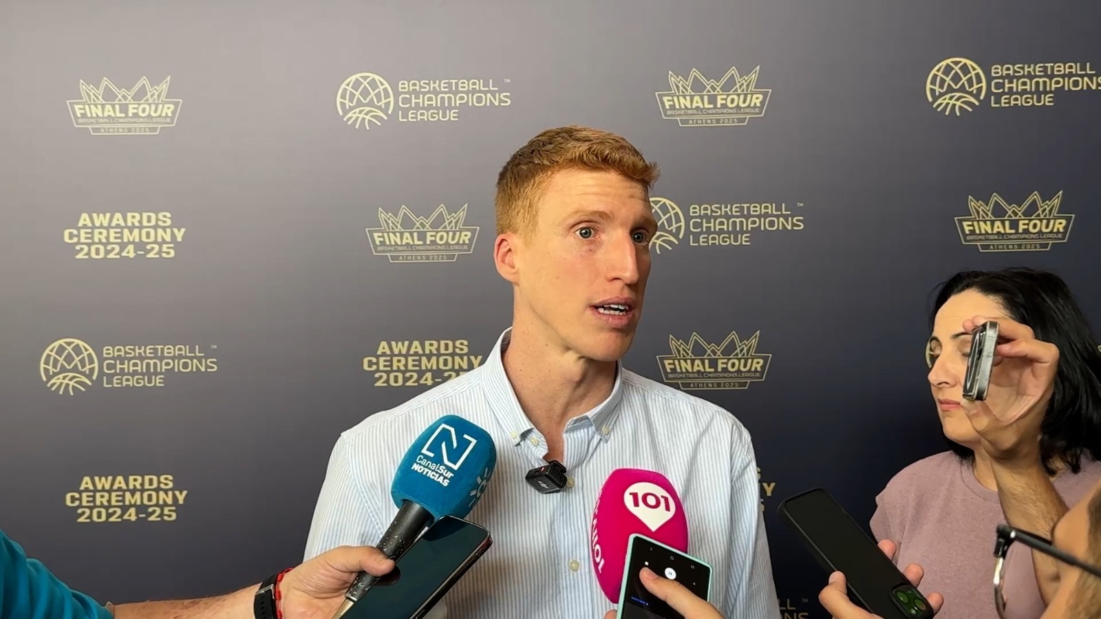 Alberto Díaz, tras su premio defensivo: