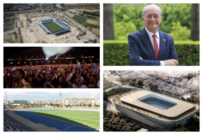 La Rosaleda pecados capitales mudanza ciudad de málaga