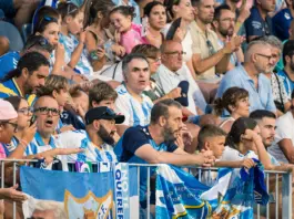 LA AFICIÓN DEL MÁLAGA CF EN EL EMPATE ANTE EL EIBAR