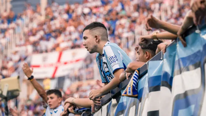 LA AFICIÓN DEL MÁLAGA CF EN EL EMPATE ANTE EL EIBAR
