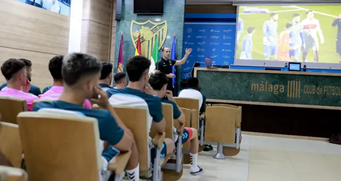CHARLA DE MARIO MELERO LÓPEZ AL MÁLAGA CF CHARLA DE MARIO MELERO LÓPEZ AL MÁLAGA CF
