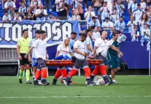 Luismi Sánchez: hospitalizado con varias fracturas en la cara y será operado LUISMI SE MARCHA EN CAMILLA