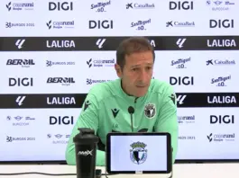 RAMIS EN LA PREVIA DEL BURGOS VS MÁLAGA CF
