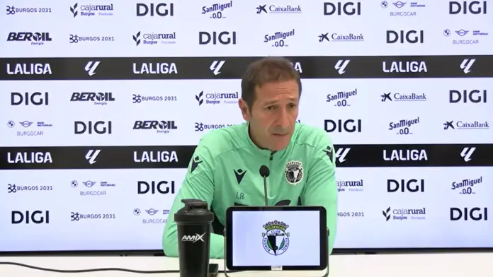 RAMIS EN LA PREVIA DEL BURGOS VS MÁLAGA CF