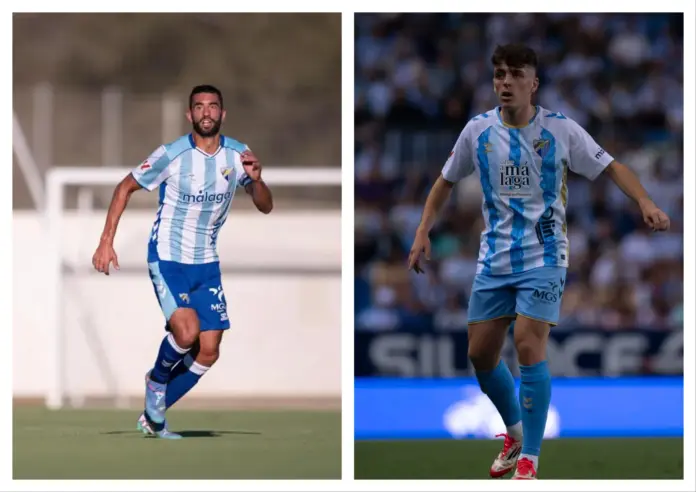 LOS DOS GRANDES SEÑALADOS DEL MÁLAGA CF EN HUESCA: JOKIN Y EINAR