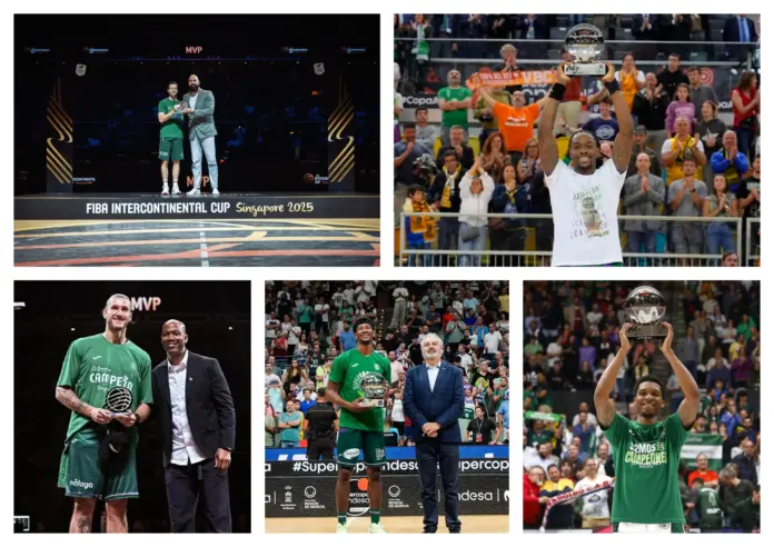 LOS CINCO MVP DIFERENTES DEL UNICAJA LOS CINCO MVP DIFERENTES DEL UNICAJA