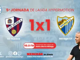 NOTAS Y 1X1 DEL MÁLAGA CF ANTE EL HUESCA