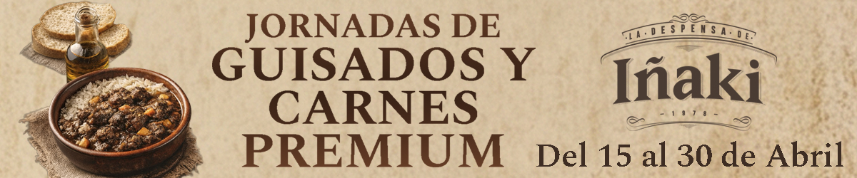Banner 1200x250 prisa Jornadas de guisados y carnes premium