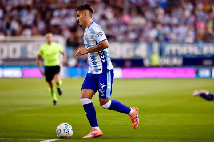 CHUPETE TRAS EL DOBLETE ANTE EL DEPORTIVO