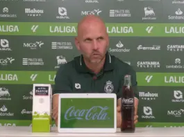 JOSÉ ALBERTO LÓPEZ PREVIA RACING VS MÁLAGA