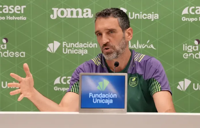 IBON NAVARRO PREVIA UNICAJA VS SURNE BILBAO BASKET