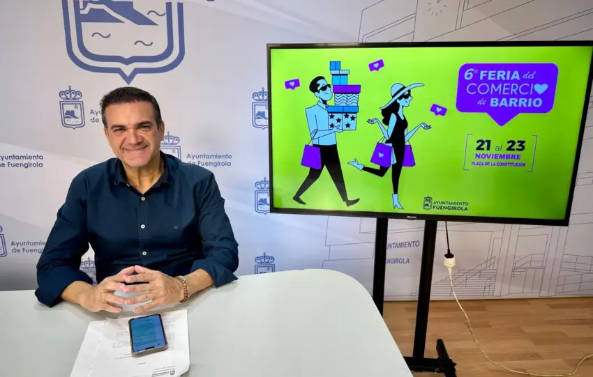 Garcia Lara informa de la Feria del Comercio de Barrio