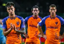 El Málaga CF se cae en las segundas partes