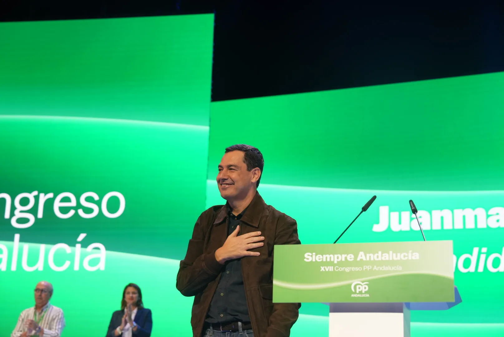 JUANMA MORENO REELEGIDO COMO PRESIDENTE DEL PP ANDALUZ