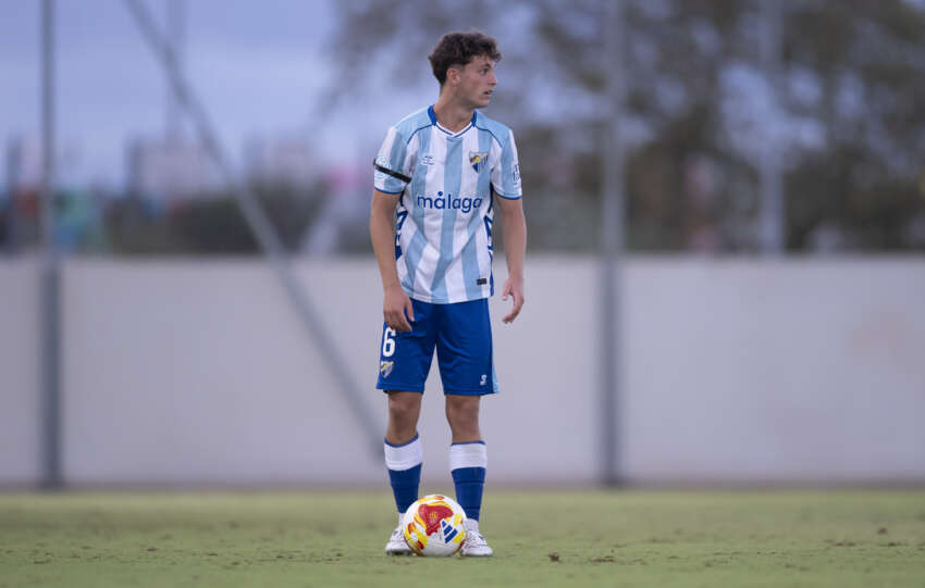 El Malagueño logra su primera victoria de la temporada ante el UCAM Murcia || Foto: Málaga CF