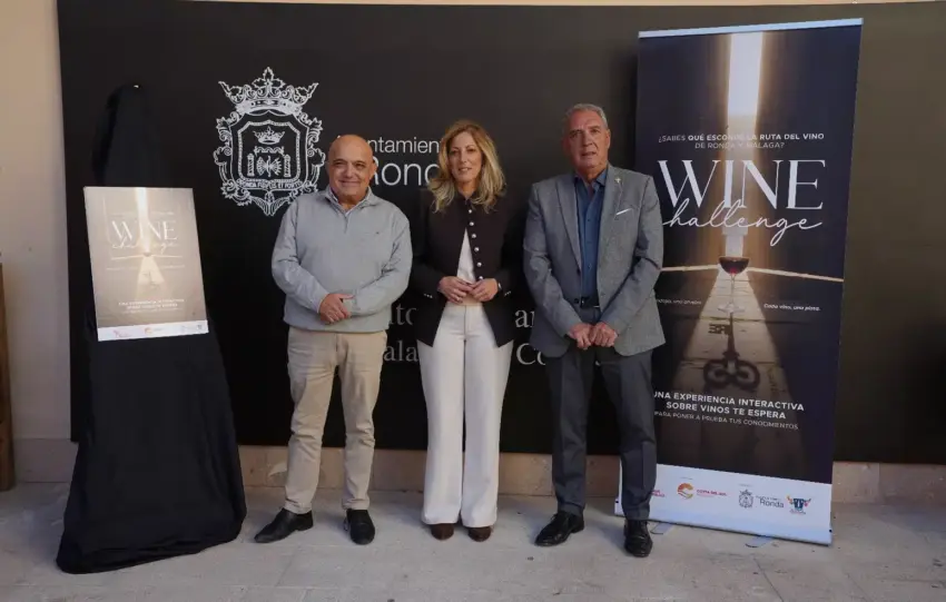La Diputación apoya la celebración del Día Mundial del Enoturismo con un ‘escape room’ en cinco bodegas de Ronda