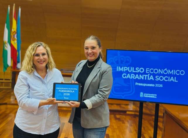 Ana Mula y Rosa Ana Bravo presentan los presupuestos municipales 2026