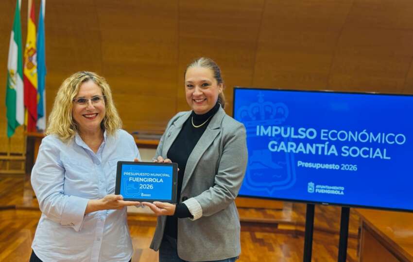 Ana Mula y Rosa Ana Bravo presentan los presupuestos municipales 2026