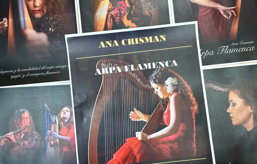 La Casa de la Cultura de Fuengirola acogerá el jueves 13 de noviembre un concierto de arpa flamenca a cargo de Ana Crismán
