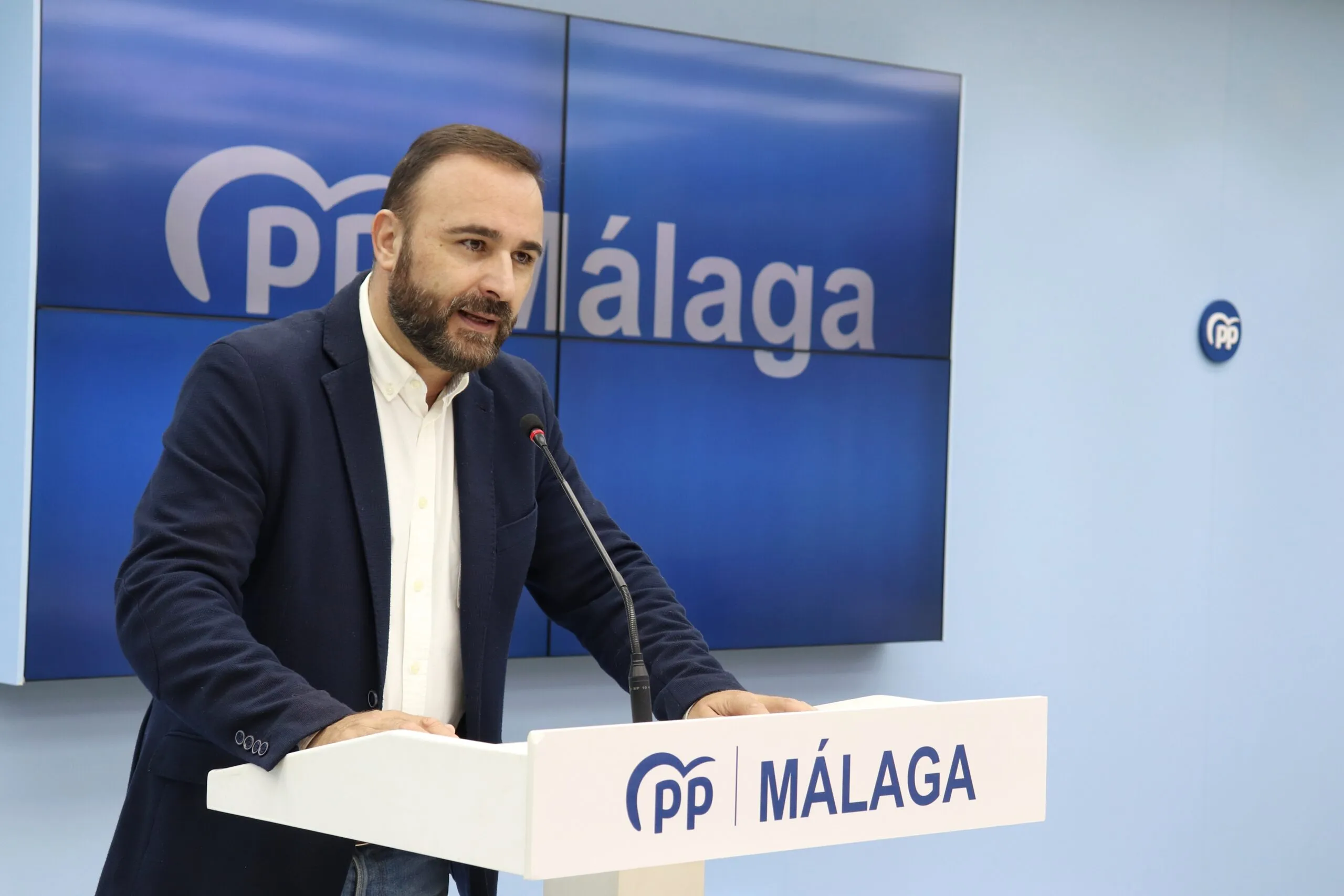 El PP denuncia la “inversión cero” del Gobierno como culpable del colapso de la movilidad en Málaga: “Llevan cuatro años beneficiando a los separatistas y tres sin presupuestos”