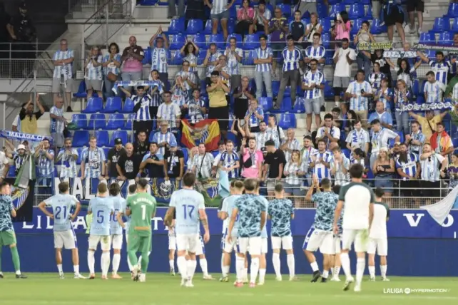 De remontar... a ser remontado. El curso pasado el Málaga CF acostumbraba a remontar y este año es al contrario