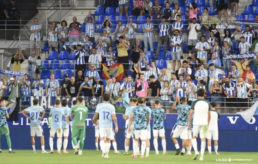 De remontar... a ser remontado. El curso pasado el Málaga CF acostumbraba a remontar y este año es al contrario