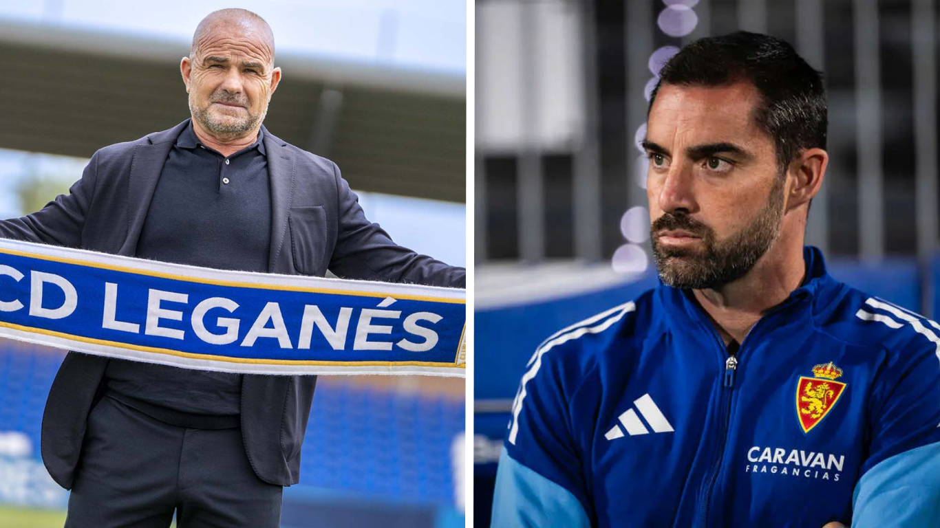 Los banquillos de Real Zaragoza y Leganés siembran dudas