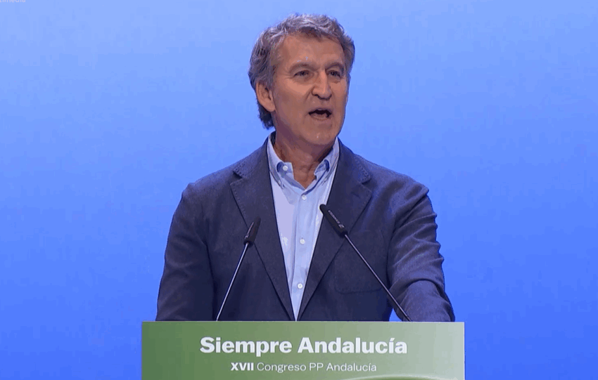 FEIJOO EN LA CLAUSURA DEL CONGRESO ANDALUZ DEL PP