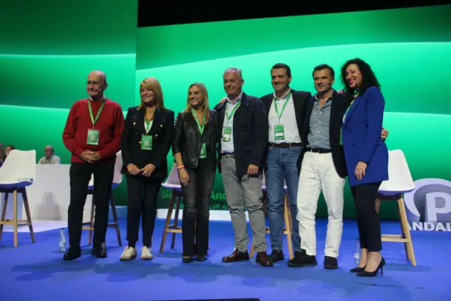 La incorporación de Raúl Jiménez como vicesecretario refuerza el peso del PP de Málaga en el Comité Ejecutivo Regional, en el que continúa Jacobo Florido