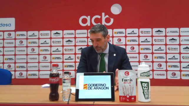 Ibon Navarro: "Ha sido un partido de detalles, en el que me quedo con el espíritu del equipo"