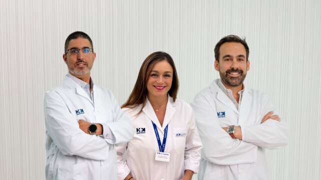 Jefes del Servicio de Urgencias Generales y Pediatricas y el jefe del Servicio de Neumologia