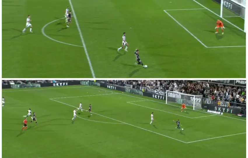 Joaquín y Lobete: La jugada que pudo cambiar el partido en Castellón