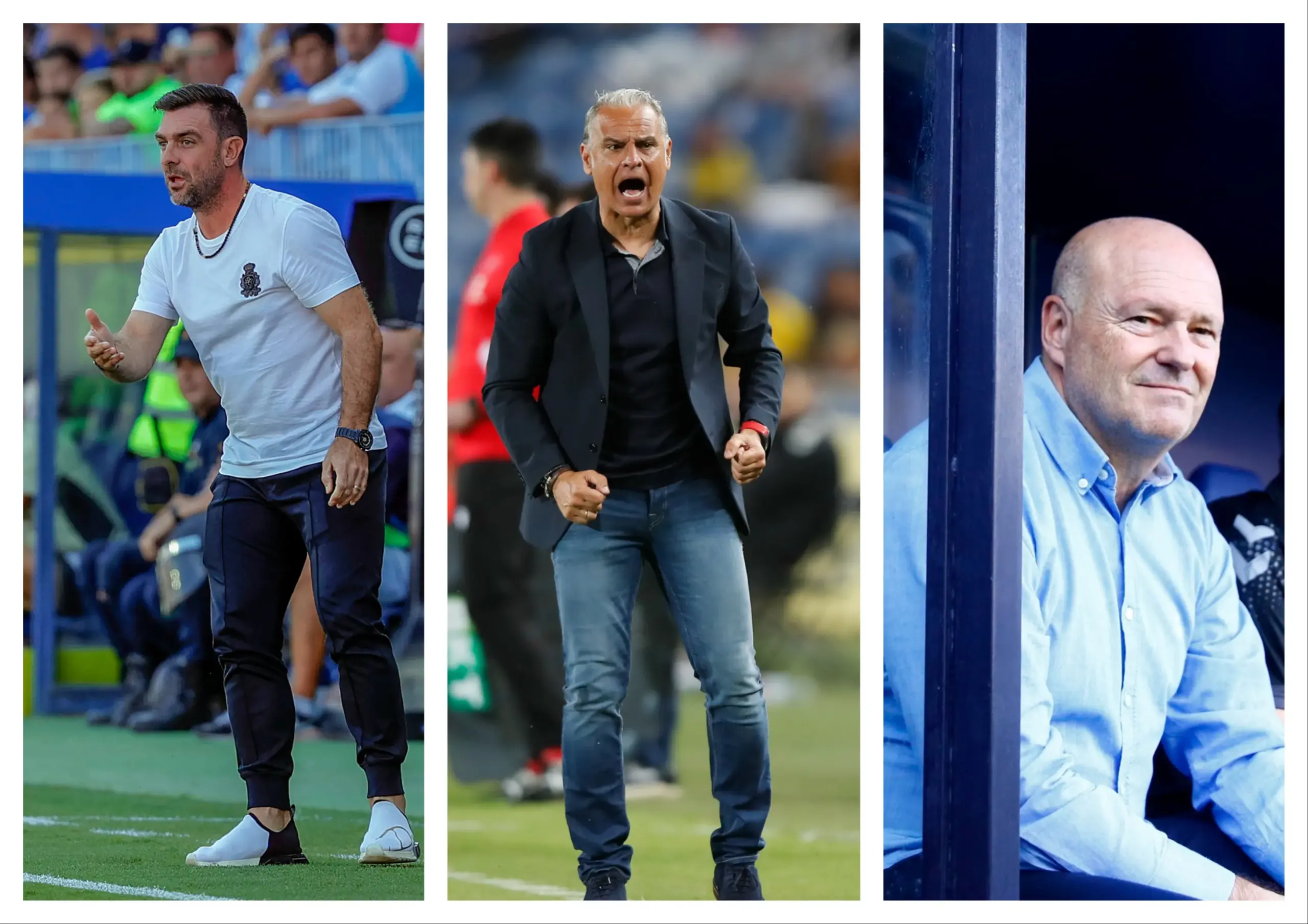 LOS ÚLTIMOS DEBUTS DE ENTRENADORES DEL MÁLAGA CF