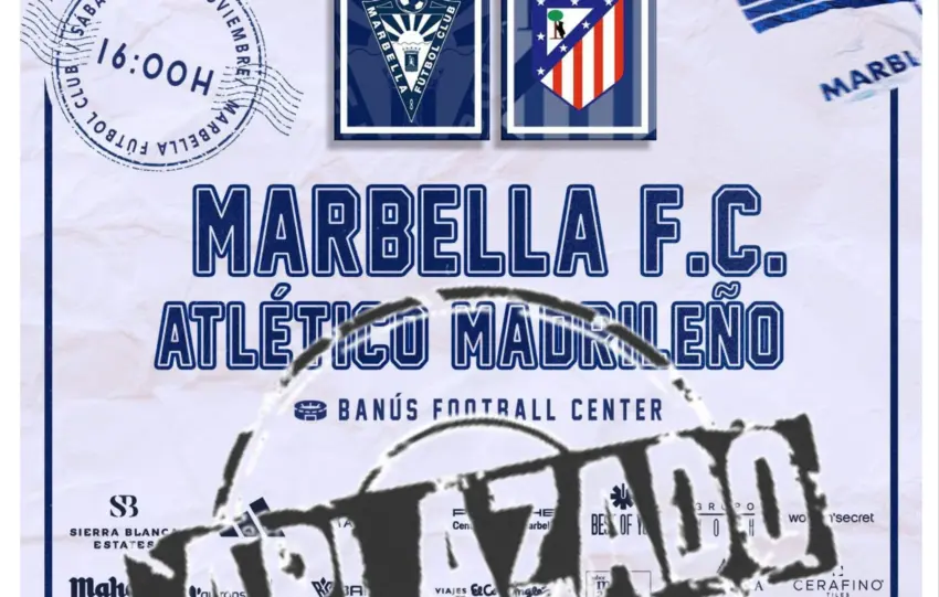 MARBELLA FC VS ATLÉTICO DE MADRID 'B' APLAZADO